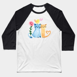 Love cats Baseball T-Shirt